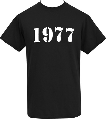 Mens punk shirt 1977 - punk, t-shirt