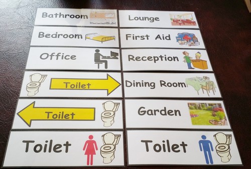 Signage dementia care home - -,