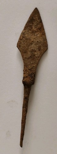 Ancient roman iron - iron, arrowhead