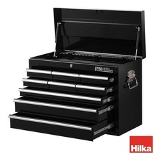 Hilka Tool Chest Box 9 Drawer Heavy Duty Steel Cabinet HD Pro+ Storage For Tools