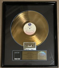 Talking Heads "Fear of Music" RIAA Gold Record Award