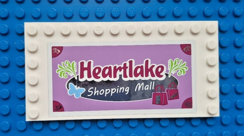 Lego plate 10x12 - plate, heartlake