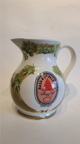 Bass ceramic pub jug - ceramic,
