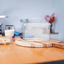  Extra Large Glass Jar with Lid Sweet Storage Dried Fruit Canister Multipurpose