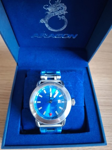 Aragon 50mm mens millipede gmt - aragon,