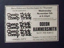 Cheap Trick All Shook Up Tour