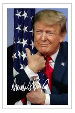 DONALD TRUMP Signed Autograph