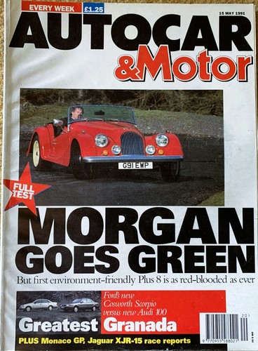 Autocar magazine may - autocar, 15-may-91-