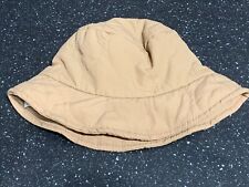 Zara Hat Bucket Style Quilted 12-36m 50cm Tan BNWoT