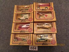 LLEDO model car collection 8 models all boxed