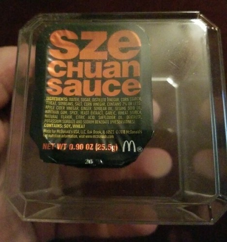 Mcdonalds szechuan sauce - mcdonalds,