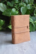 Leather journal personalised - journal,