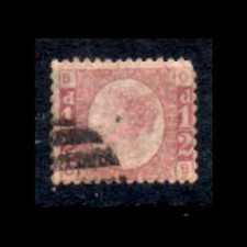 GBR:Queen Victoria ½ d Red 1858-70 Letters BO