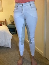 Eurostar White Competition Breeches 26