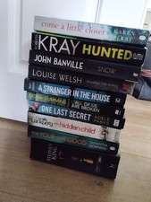 Thriller Crime Horror book bundle paperback 10 books Stephen King Shari Lapena