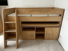 Child’s Cabin Bed With Desk