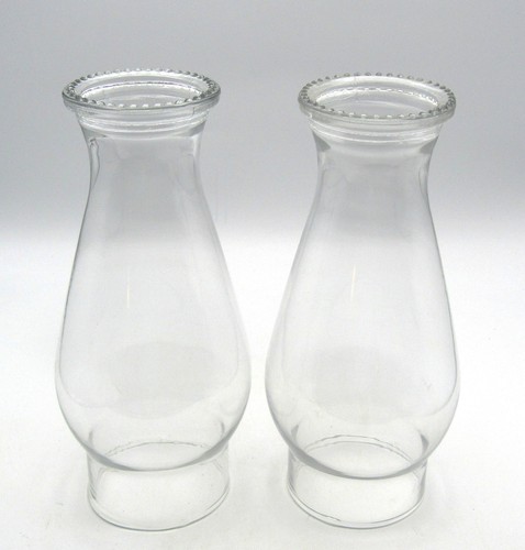 Vintage hurricane clear glass - hurricane,