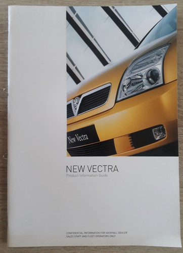 Vauxhall vectra sales staff - vectra,