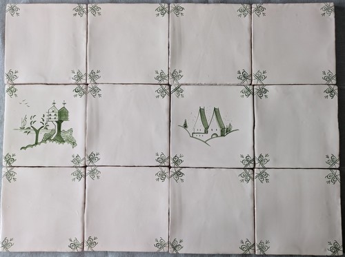 Delft tile set - , new