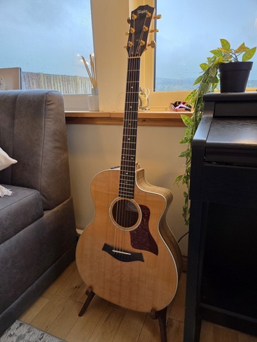 Taylor 214ce dlx with - 214ce-k, hard