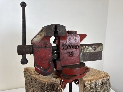 Record auto swivel vice - 74,