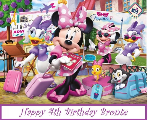 Minnie mouse bowtique edible - minnie,