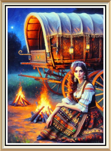 7x5 print romany - romany, landscape