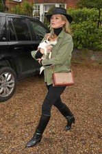 Kate Moss Topshop RARE Vintage Black Leather Zip Belle Boots UK 7 40 VGCondition