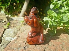 Hand Carved wood netsuke