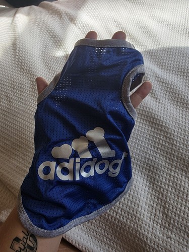 Adidog branded mesh tank top