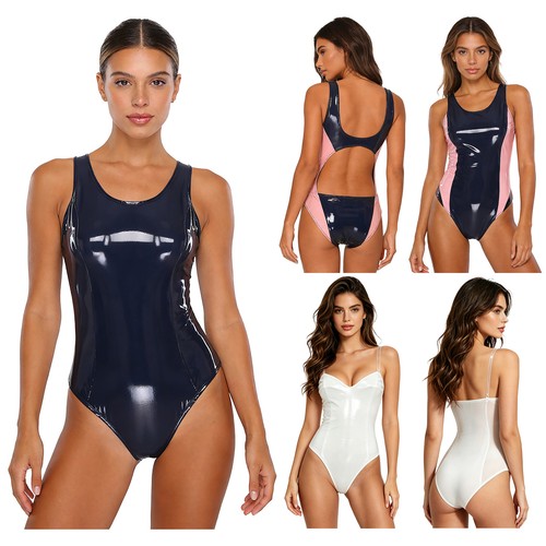 Womens wet look - wet, pu
