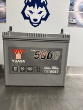 Car Battery YBX5057 Yuasa 049 450A 50Ah 3Yr WTY Cosmetic Bargain