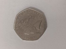 Rare 2012 50P Elizabeth II