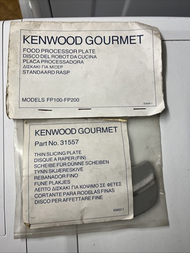 Kenwood gourmet food processor - kenwood,