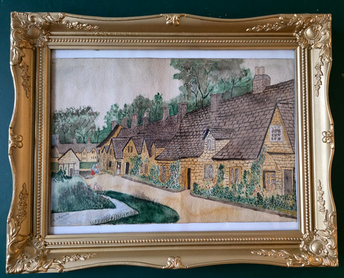 Signed english countryside - signed,