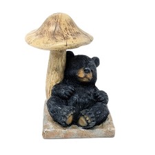 Black Bear Resin Figurine