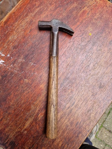 Vintage small strapped hammer - small,