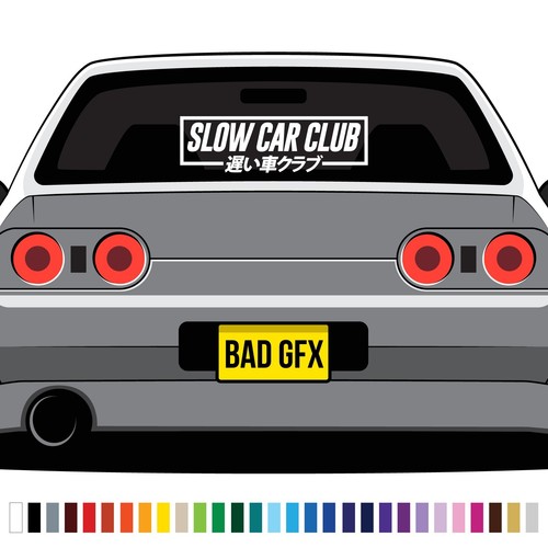 Slow car club large - slow,
