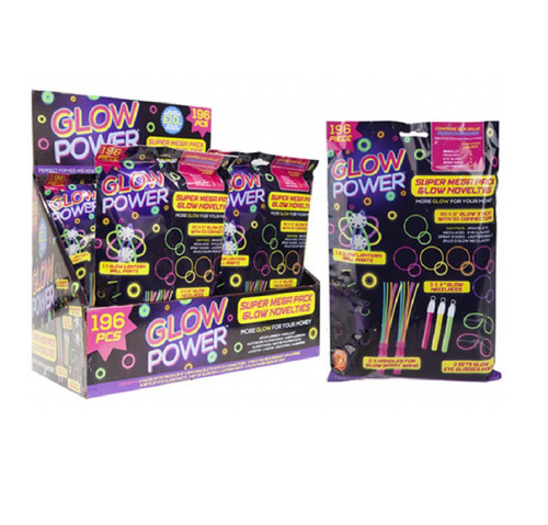 196 piece glow - mega,