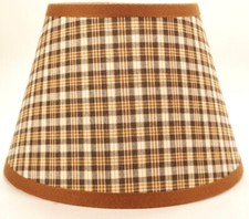 Country Primitive Brown Plaid