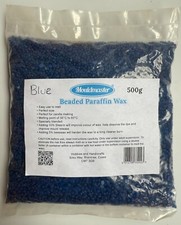 Blue Coloured Beaded Paraffin