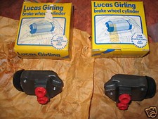 Front wheel cylinders 1 - cylinders,
