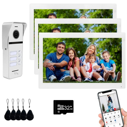 Inch wired video doorbell - 10,