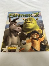 Panini Shrek 2 Sticker Album complete all stickers + Poster missing 3 stickers