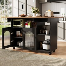 Kitchen Island w/ Drop Leaf