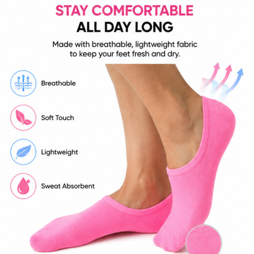 Ladies invisible trainer liner - trainer,