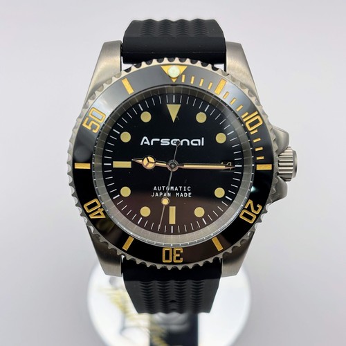 Arsenal titanium diver watch - arsenal,