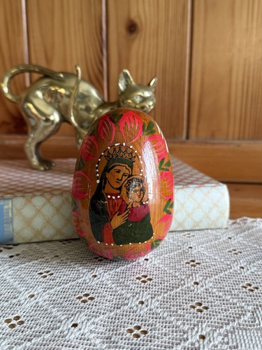 Vintage hand painted russian - hand,
