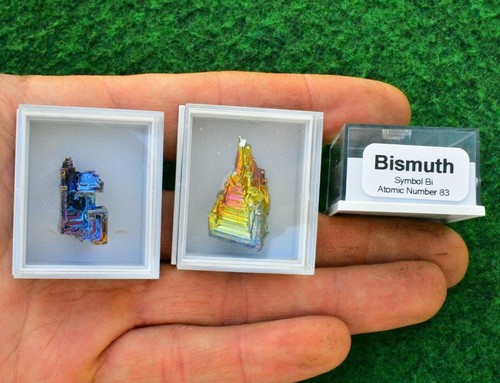 Rainbow bismuth crystal - 1,