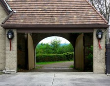 3D View Gate N033 Garage Door